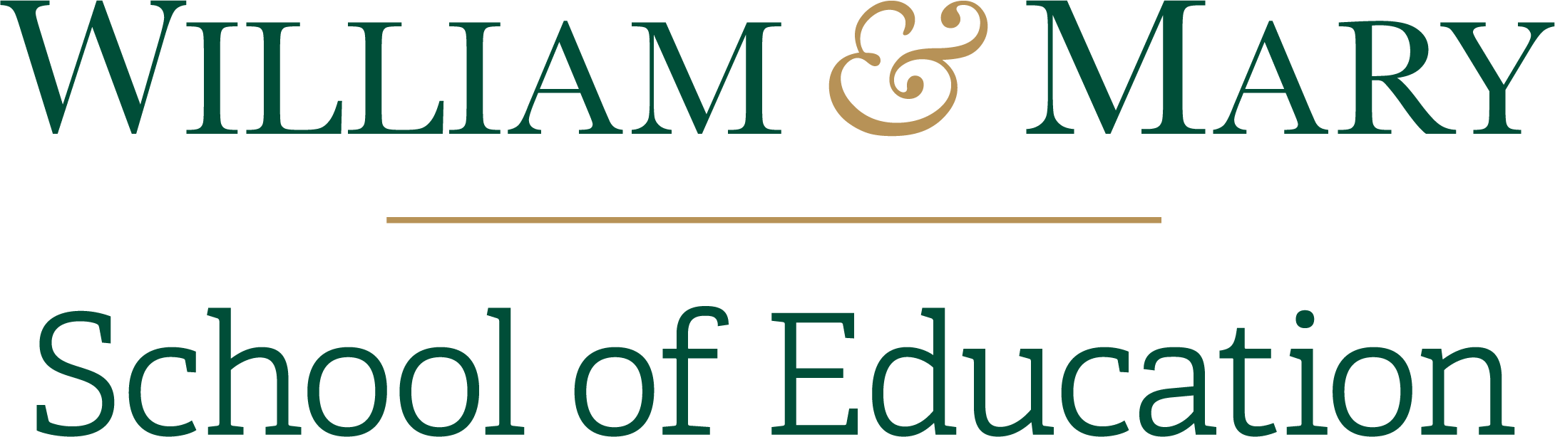 William & Mary School of Education logo